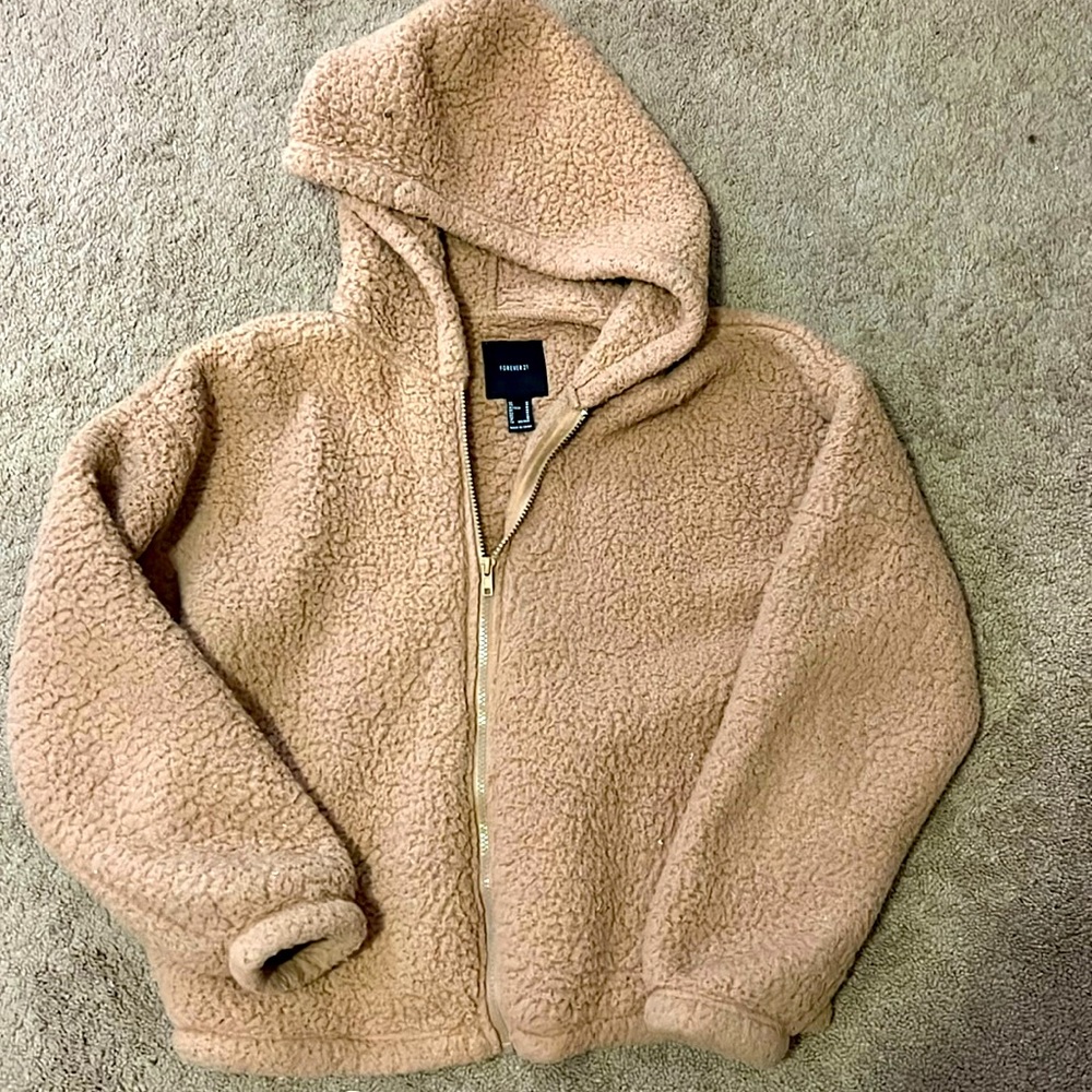 Brown zip is from Forever21 sizeM,Grey OfflineAerie sizeS, Hollister zipup sizeM